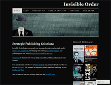 Tablet Screenshot of invisibleorder.com